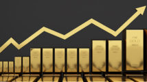 Gold bars 1000 grams pure gold,business investment and wealth concept.wealth of Gold ,3d rendering